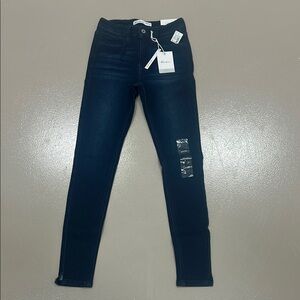 Dark Wash Womens KanCan mid rise skinny jeans 23